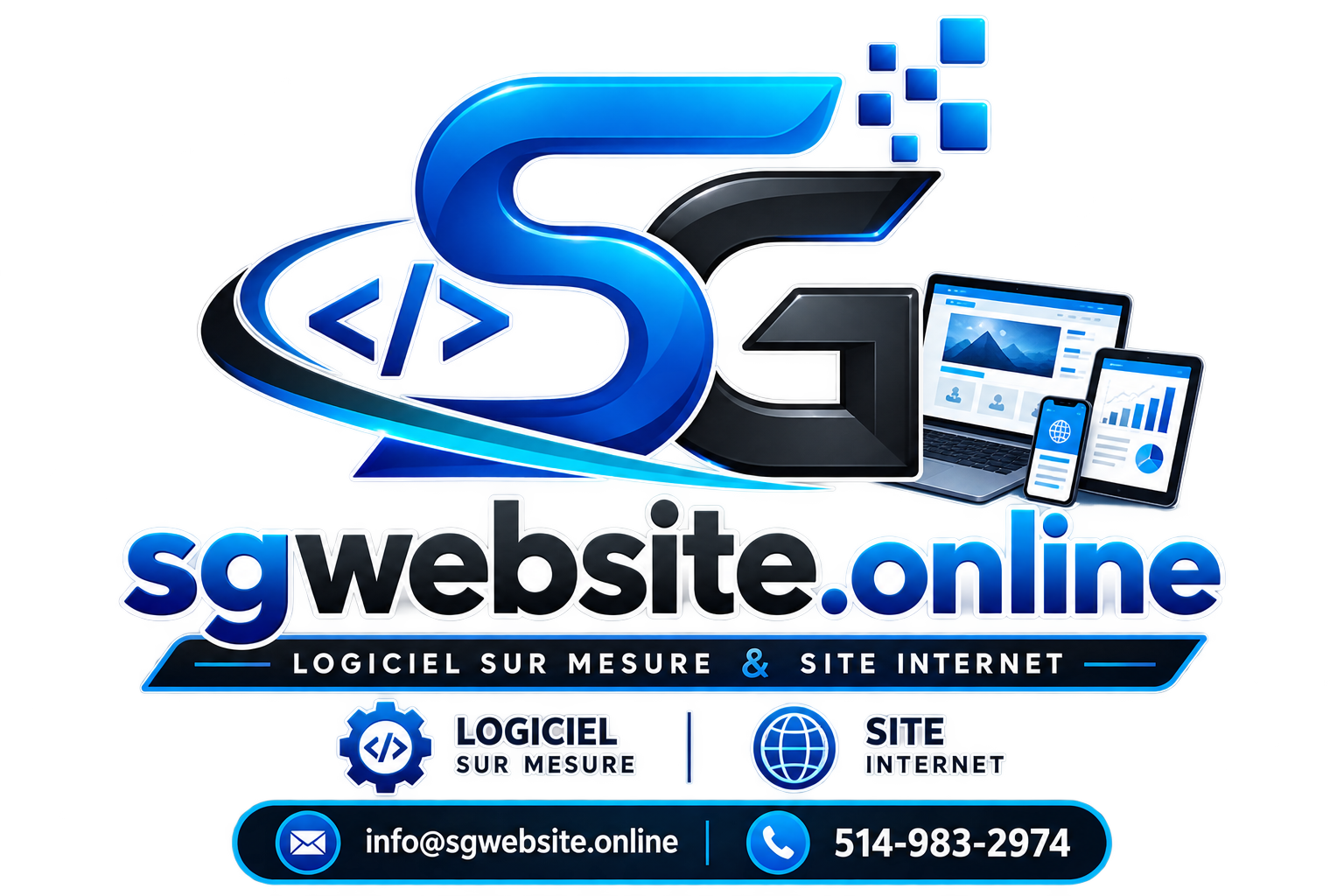 SGWebsite — Logiciel sur mesure et site internet